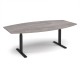 Elev8 Touch Adjustable Radial Boardroom Table 